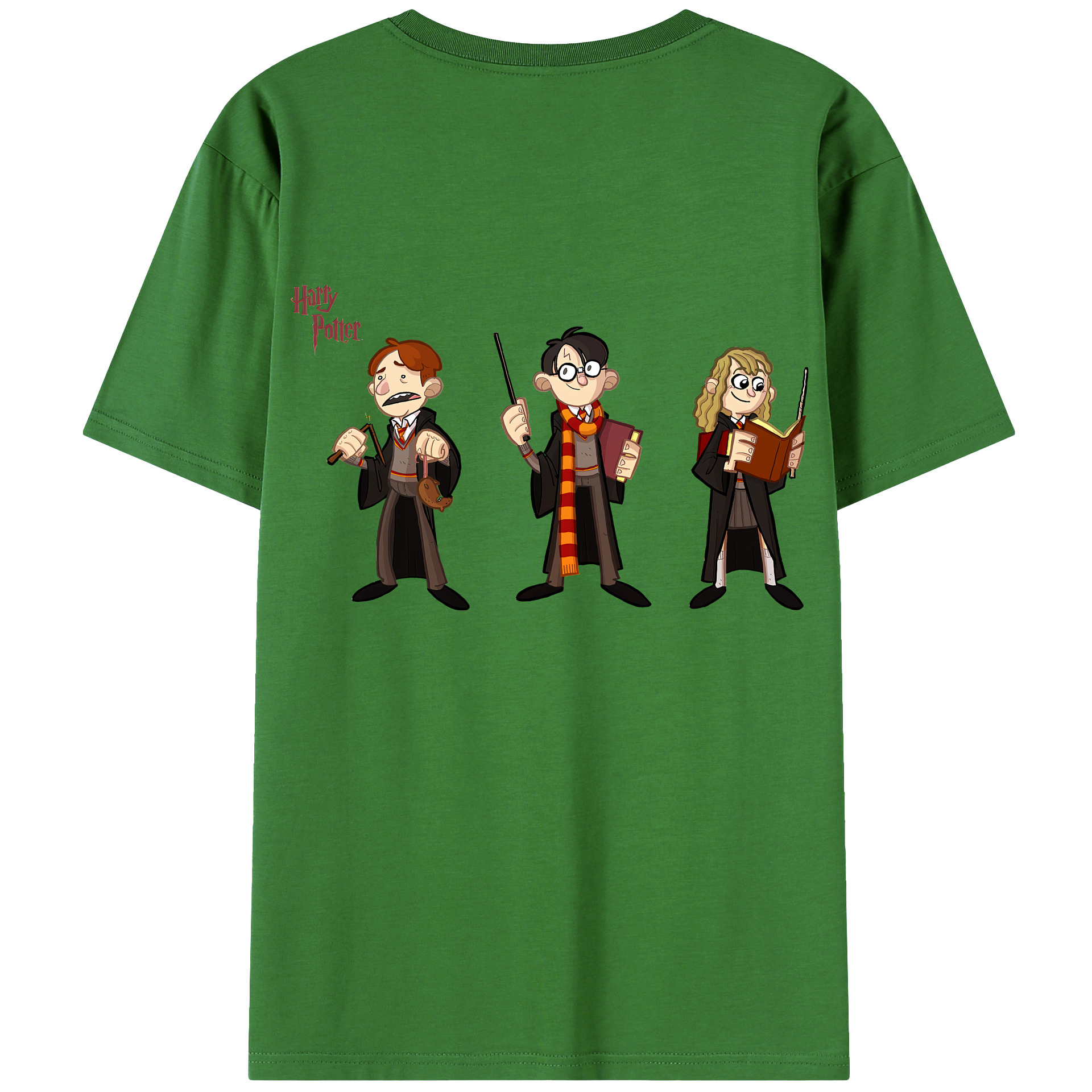 （画像用） Harry Potter ハリー・ポッターシリーズ レディース半袖Tシャツ(バックプリント)